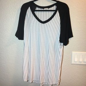 Baseball Tshirt dress