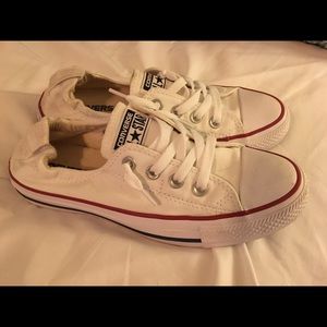 Woman's converse elastic back shoreline sneakers