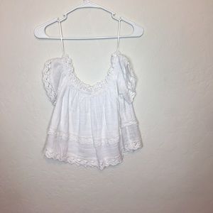 Tops - Off the shoulder crop top Tops - Off the shoulder crop top