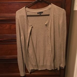 Brown Gap Cardigan