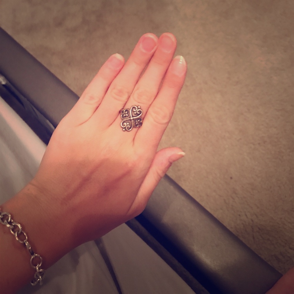 James Avery Adorned Heart Ring