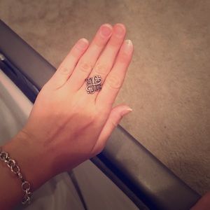 James Avery Adorned Heart Ring