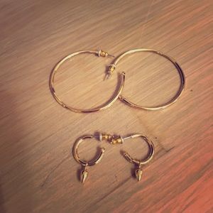 Gold hoops