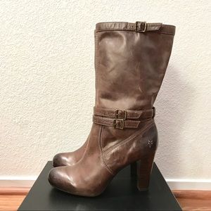 NEW Frye Brown Leather Boot Sz 9