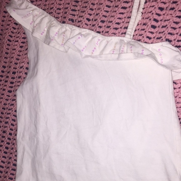 Off the shoulder white tank top - Picture 1 of 3