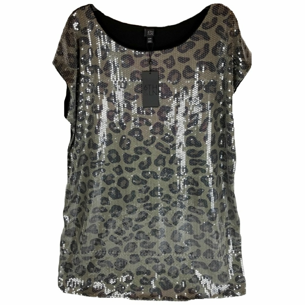 Lane Bryant Sequined Jersey Dress