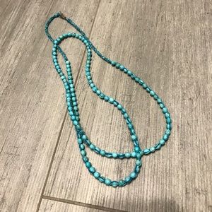 Chan Luu turquoise layering necklace