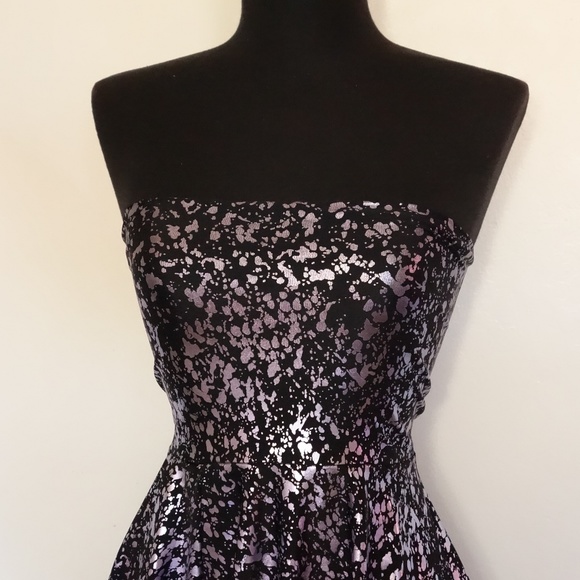 American Apparel Purple Metallic Skirt/Dress - Picture 3 of 7