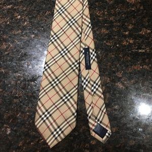Burberry tie