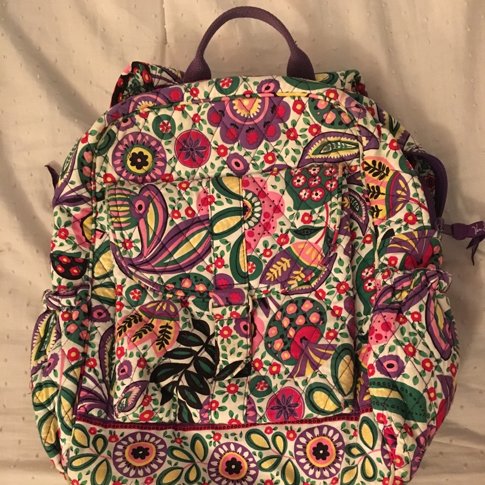Small multicolor Vera Bradley backpack