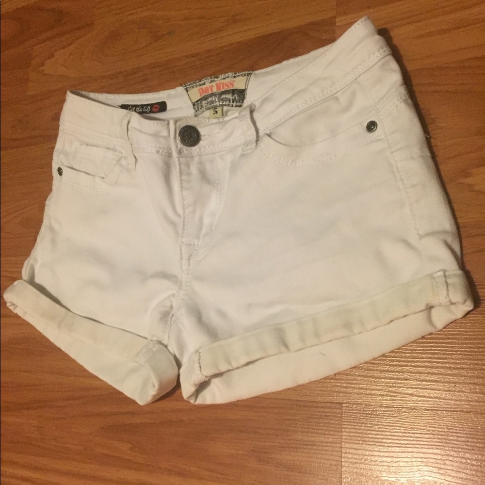 White shorts