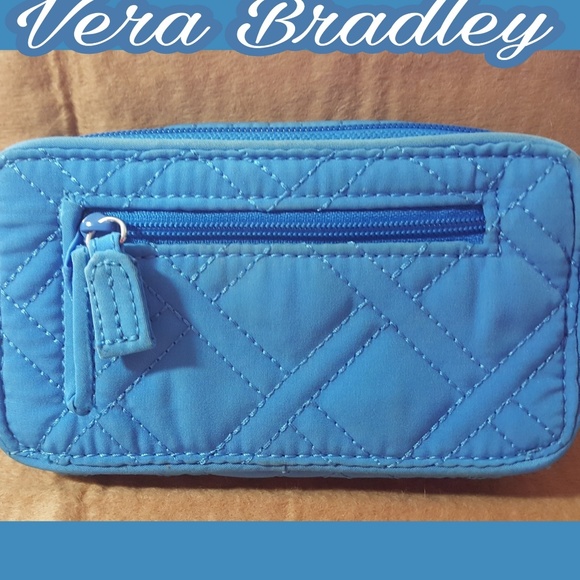 VERA BRADLEY BLUE WALLET & MORE. - Picture 3 of 5