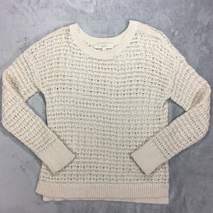 LOFT Beige Knit Sweater