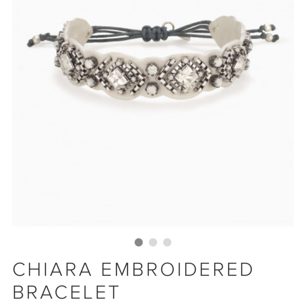 Chaira embroidered bracelet