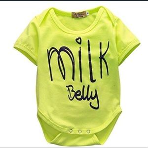 Brand New Onesie "Milk Belly"