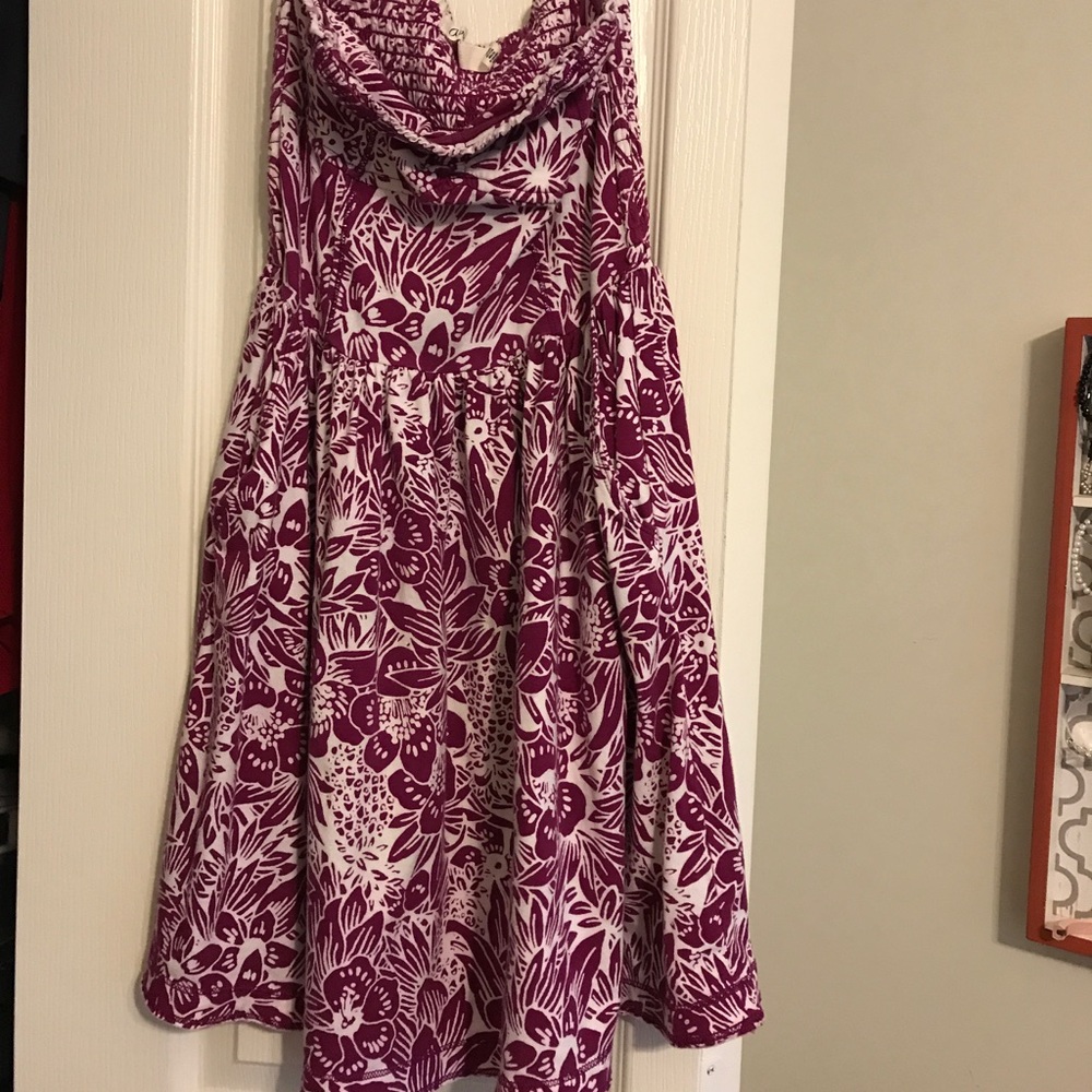 Strapless dress