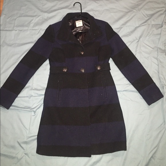 Old navy blue and black jacket - Picture 1 of 1