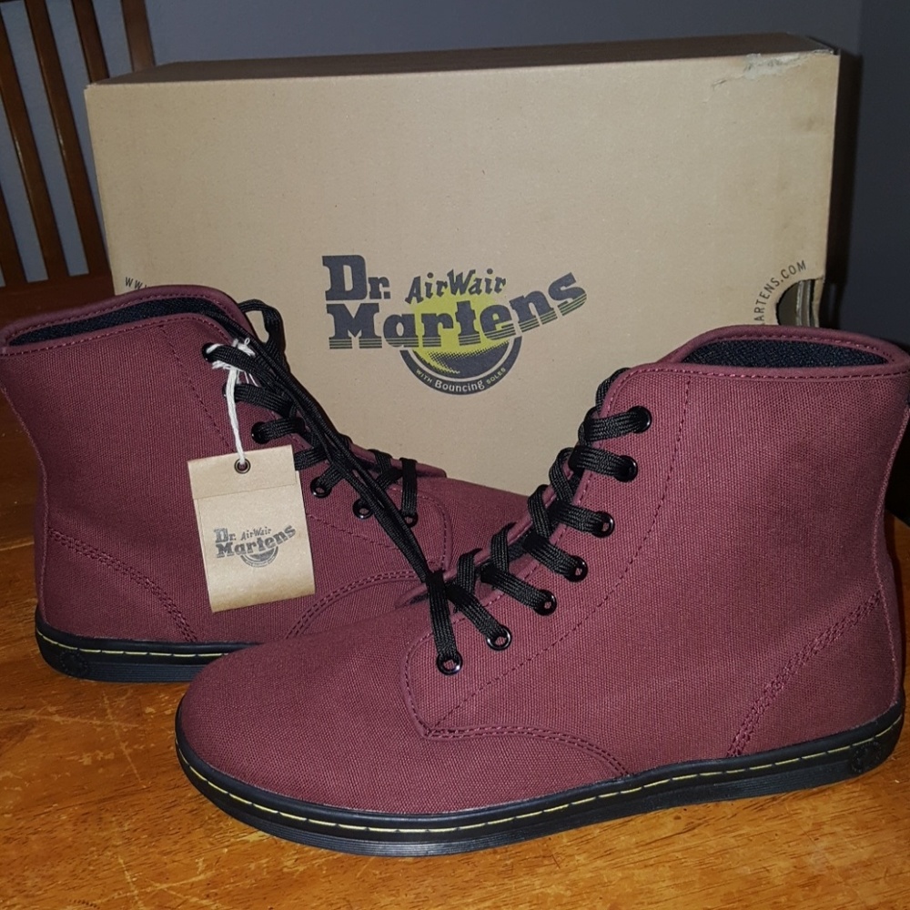 Dr. Martens sneaker in Burgundy sz/11 BNWT from MC
