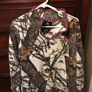 Mossy oak fleece!
