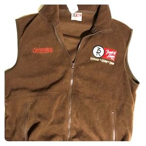 Tony lama ranching' roping' riding' fleece vest