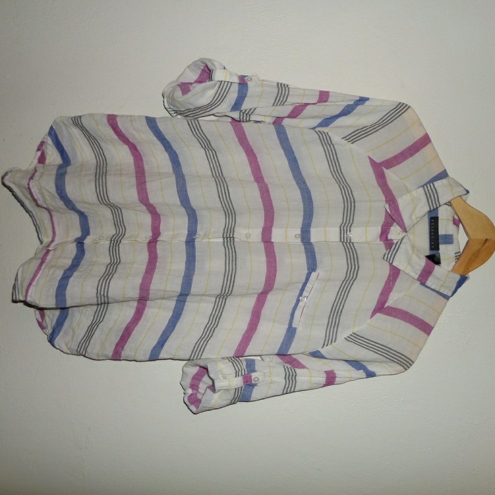 ❤Striped Button Up❤