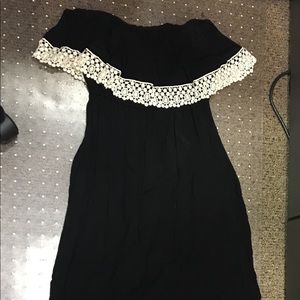 Black summer dress