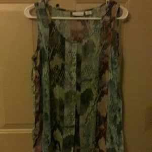 Sleeveless blouse