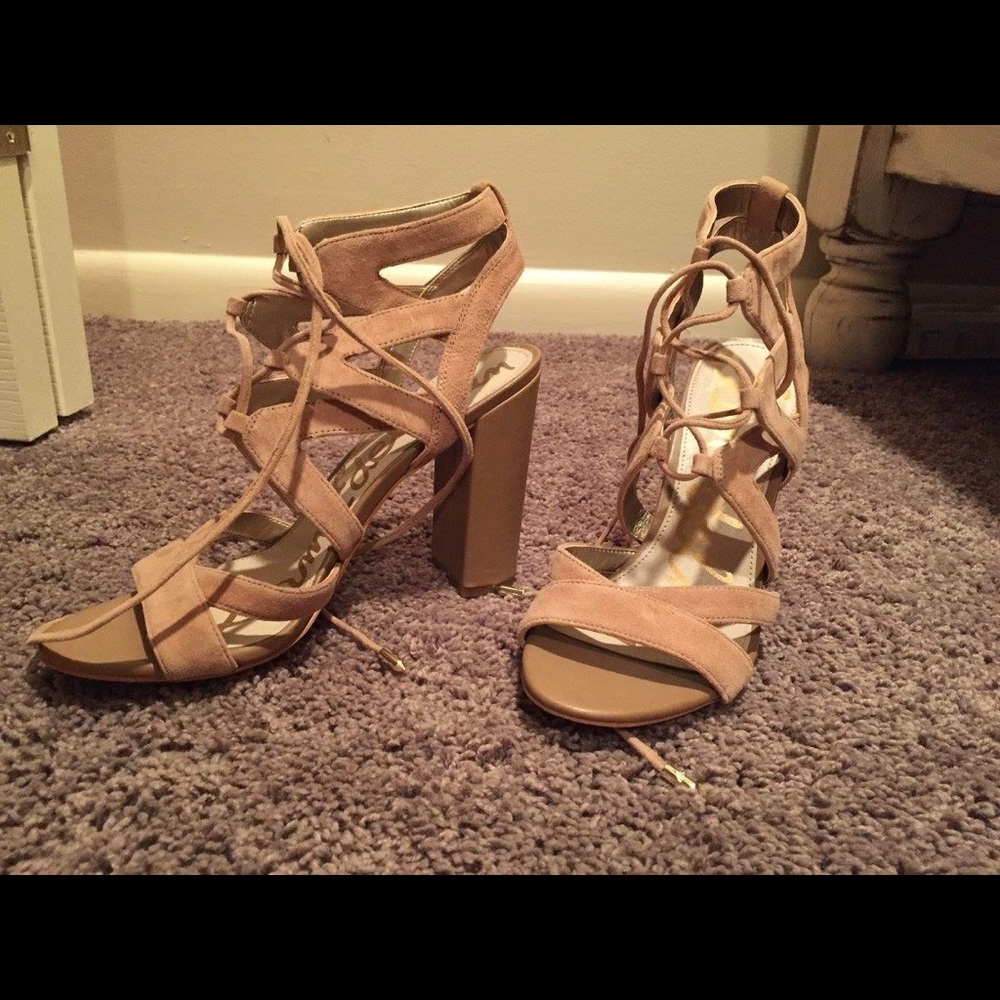 Strapped heels