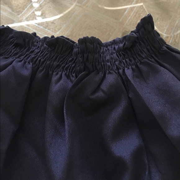 ✨Navy Off The Shoulder Eyelet Style Top✨ - Picture 7 of 7