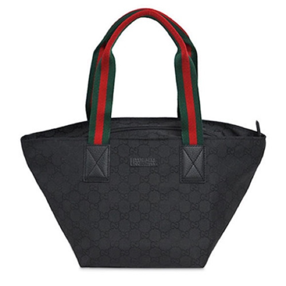 Authentic Gucci black GG canvas