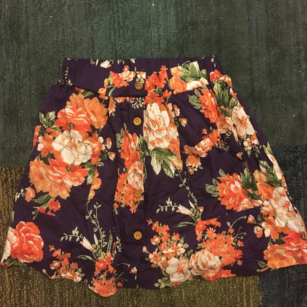 BP floral skirt