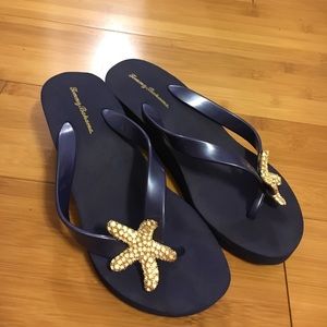 Tommy Bahama starfish wedges