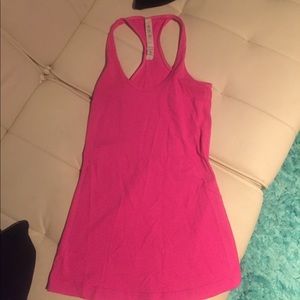 Lulu lemon hot pink tank