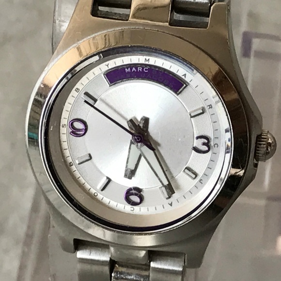 Marc by Marc Jacob Watch Women Silver Wrist Watch - Picture 6 of 8