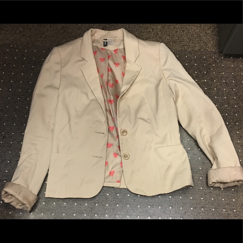 Tan blazer