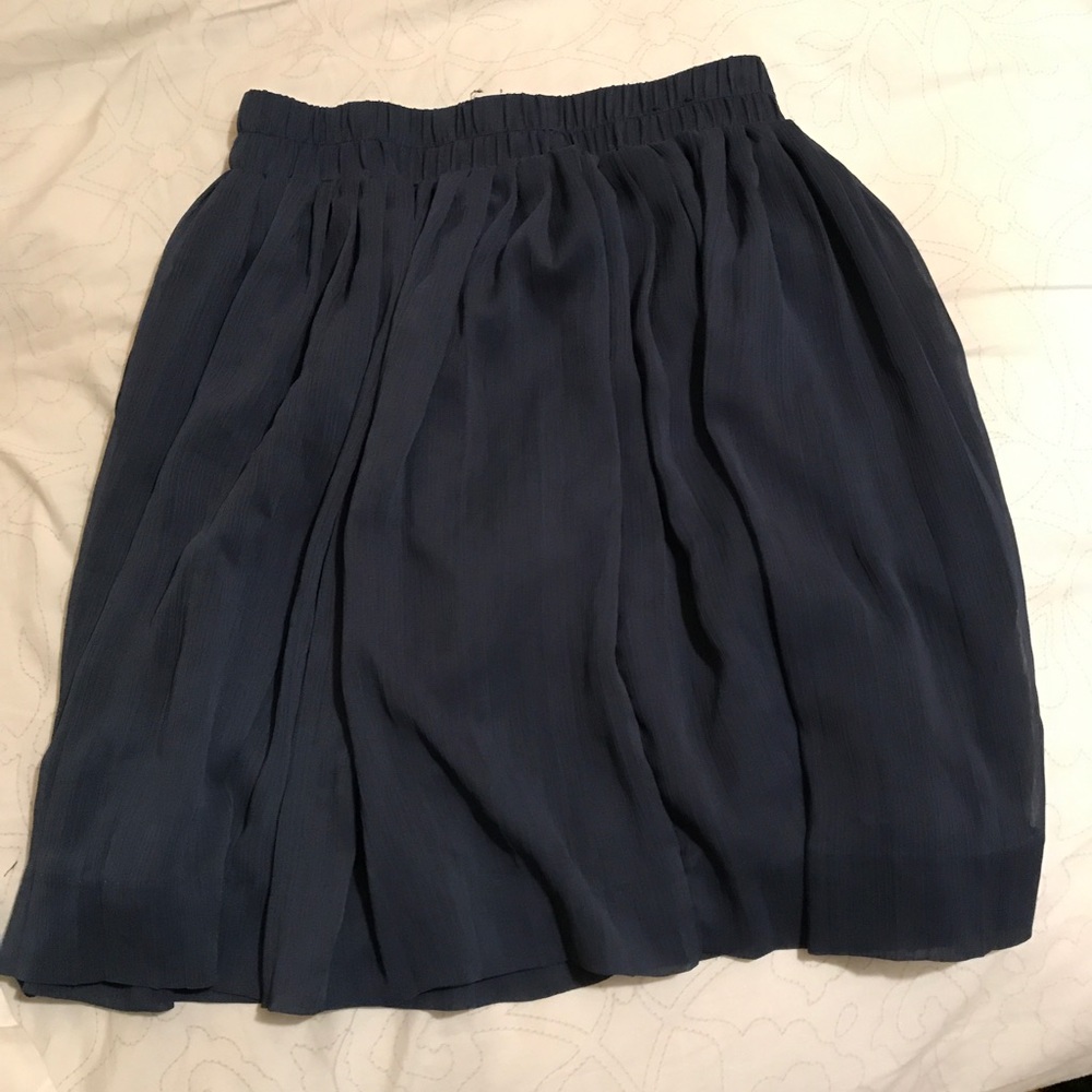 Dark blue skirt