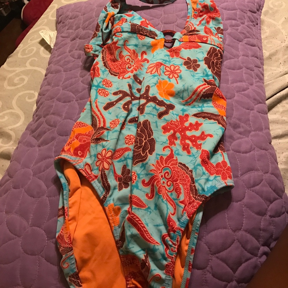 One Piece Marine Inspired Swimsuit