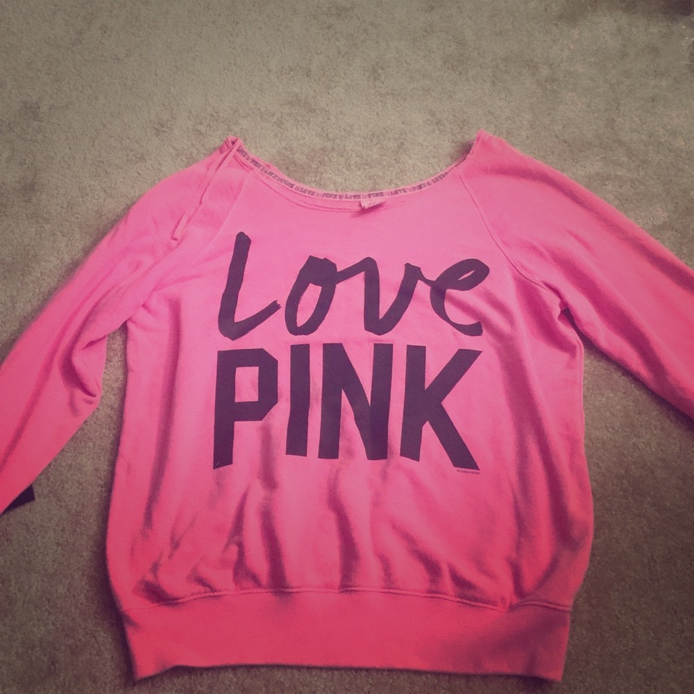 Pink sweatshirt