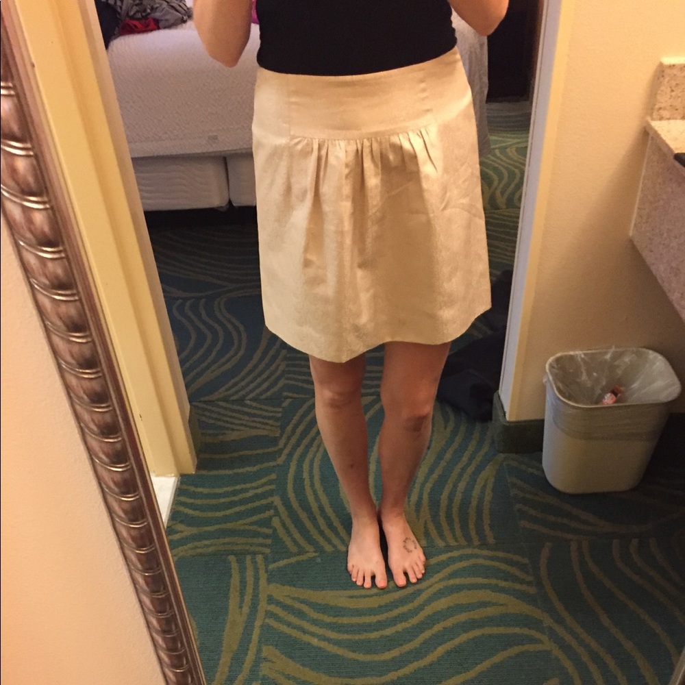 Cute and sparkly J Crew skirt Size 6
