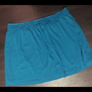 Ann Taylor LOFT Teal Skirt