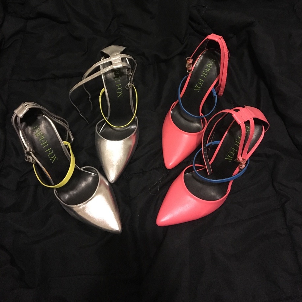Cute pointed toe shoes!