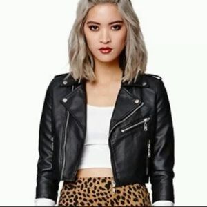 Gypsy Warrior black cropped moto jacket