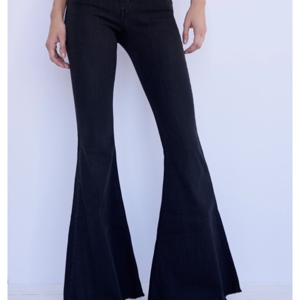 Free People Denim Super Flare