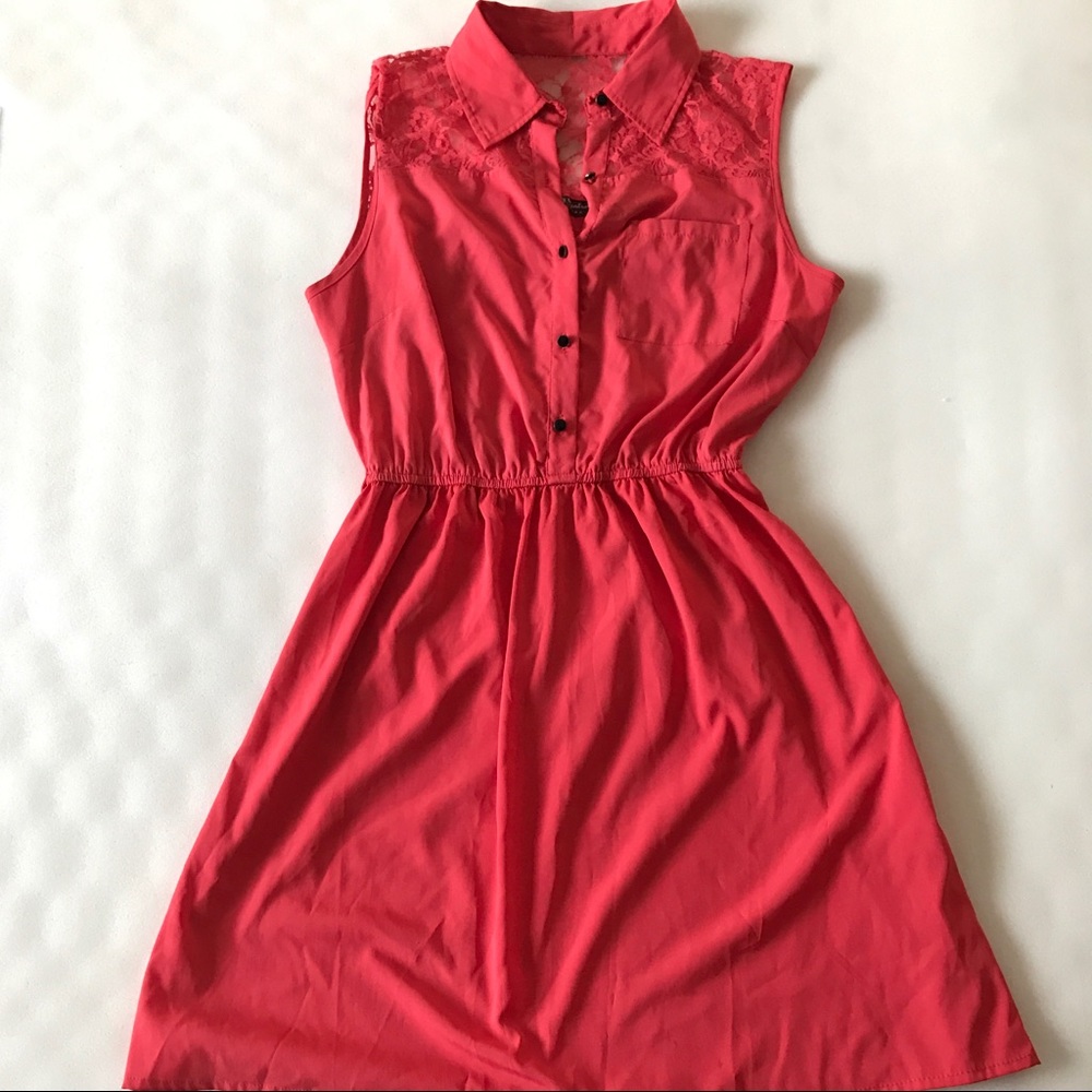 Red Dress w/ Lace