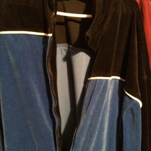 Blue jump suit (jogging)