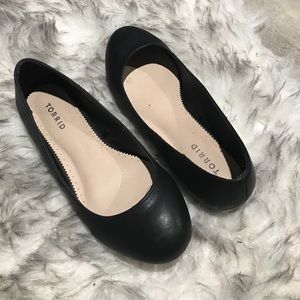 Torrid black ballet flat