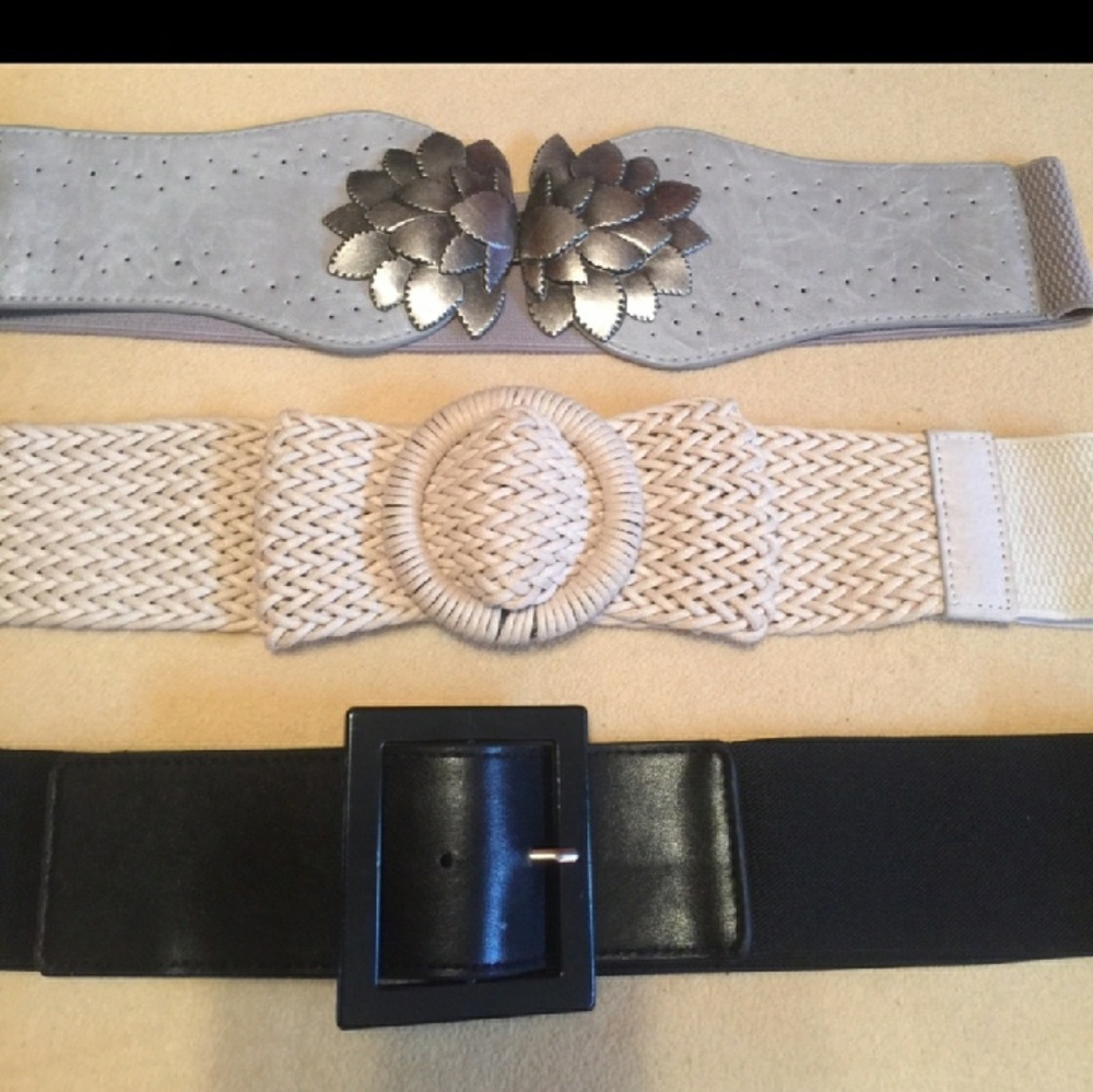 Set of 3 belts