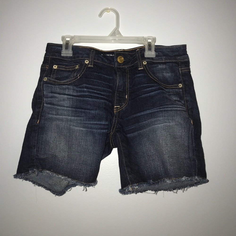 American Eagle Patriotic Jean Shorts