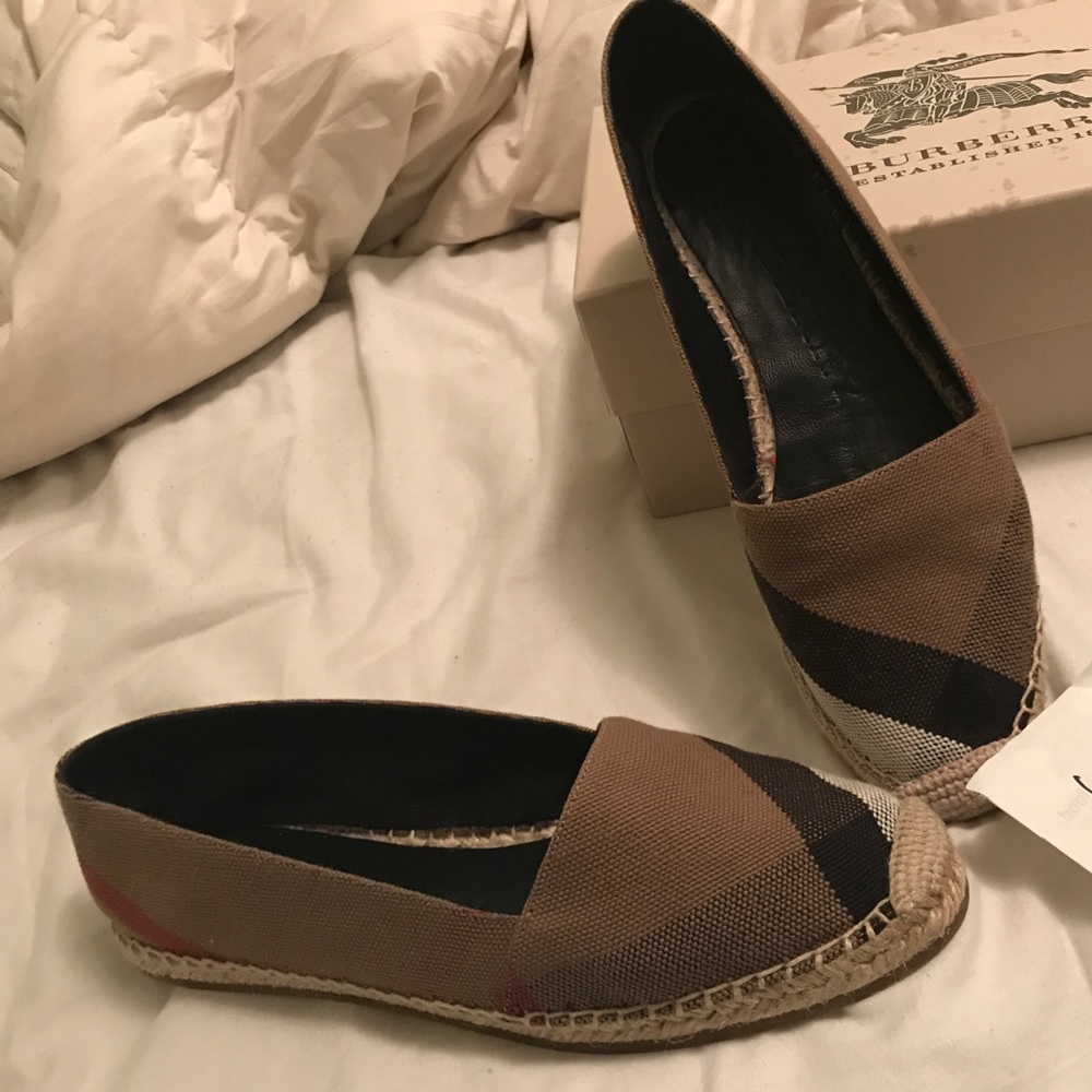 Burberry espadrilles