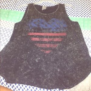 "You make me smile" muscle tank